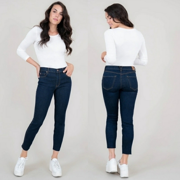 Anthropologie Level 99 Janie High Rise Skinny Jeans Size 27 - Picture 1 of 14